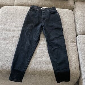 Black High-Waisted Jeans